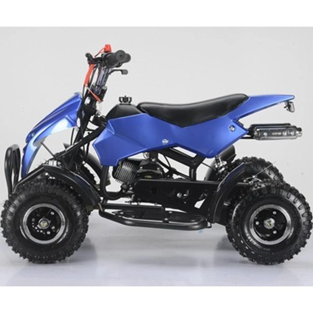 MJM 49cc Petrol Powered 2-Stroke Sports Kids ATV Quad Bike - Blue 3 MJM 49cc Petrol Powered 2-Stroke Sports Kids ATV Quad Bike - Blue - Image 3