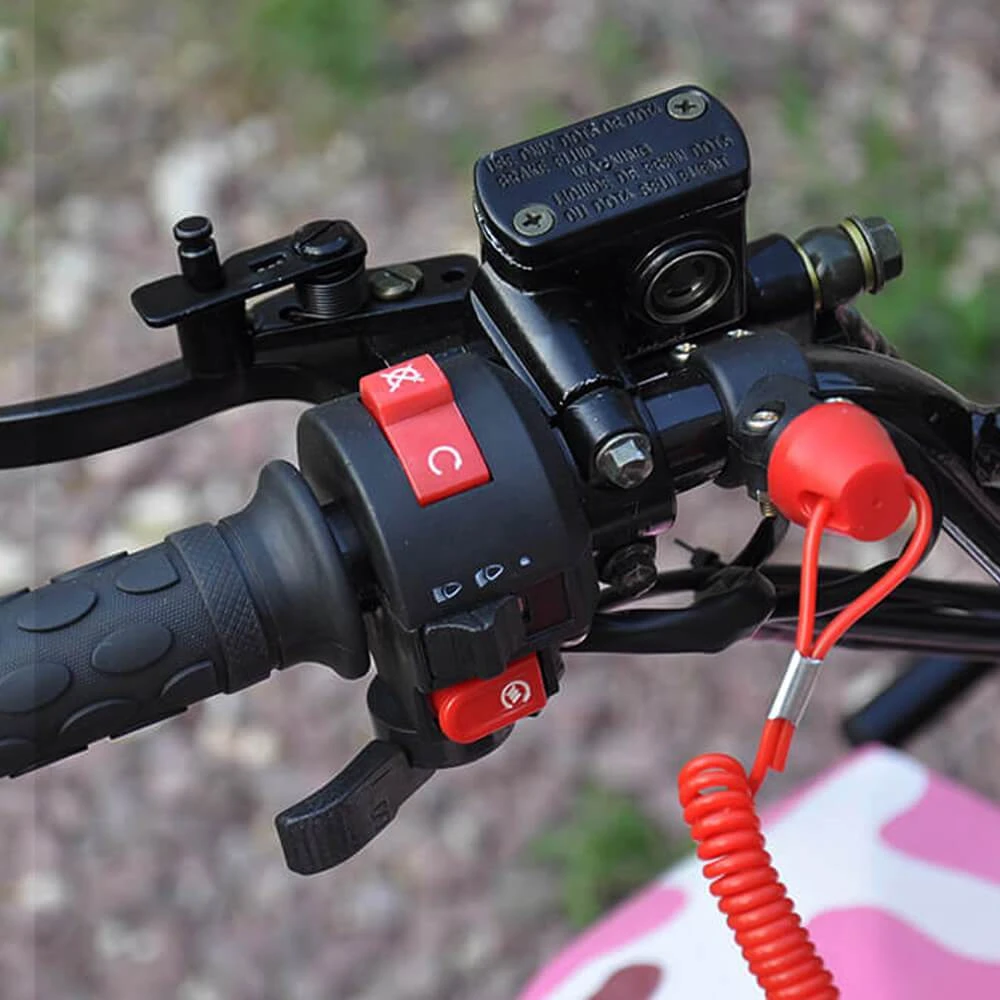 Motoworks 110cc Petrol Powered 4-Stroke Sports Kids Quad Bike - Red 4 Motoworks 110cc Petrol Powered 4-Stroke Sports Kids Quad Bike - Red - Image 4