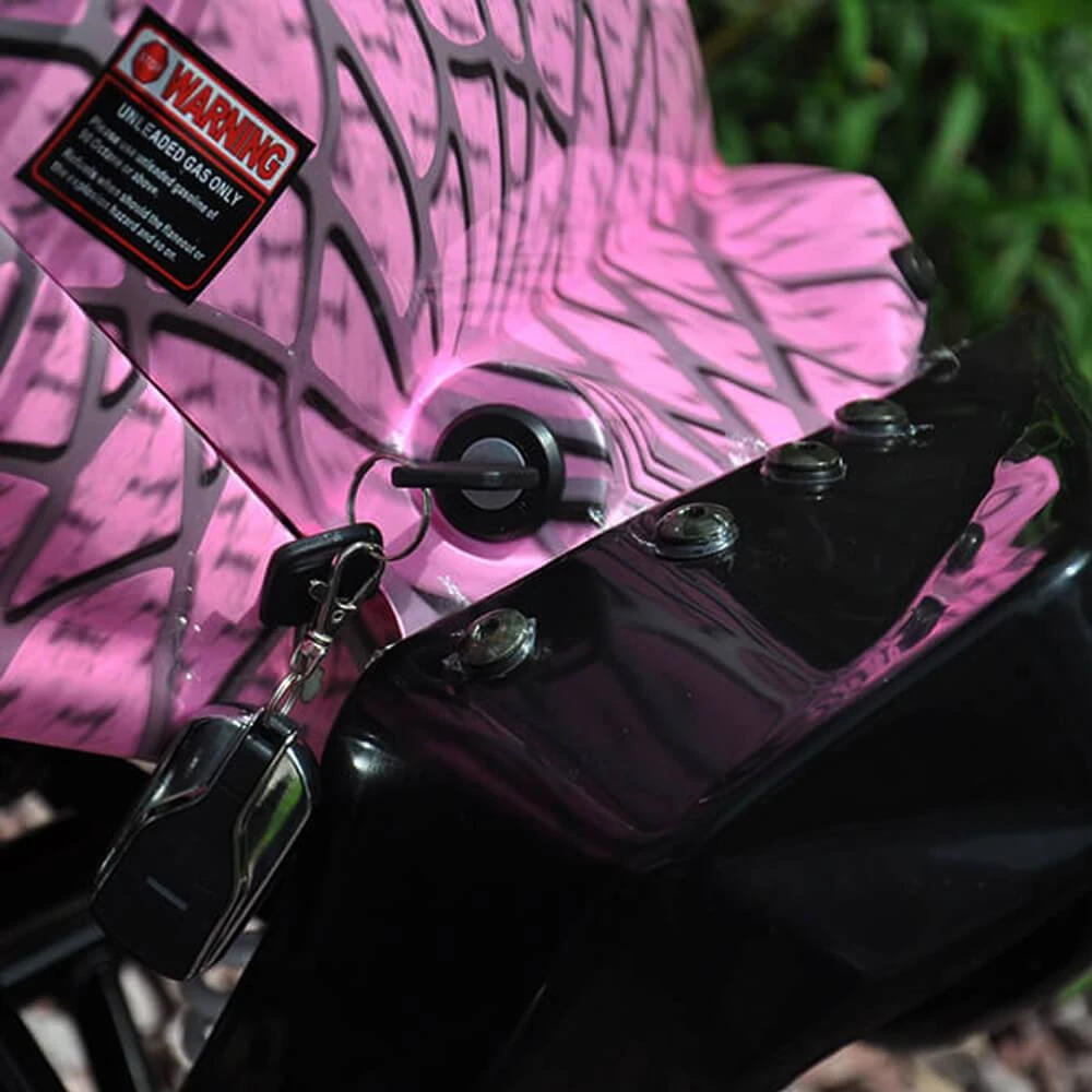 Motoworks 125cc Petrol-Powered 4-Stroke Sports Kids Quad Bike - Yellow 3 Motoworks 125cc Petrol-Powered 4-Stroke Sports Kids Quad Bike - Yellow - Image 3