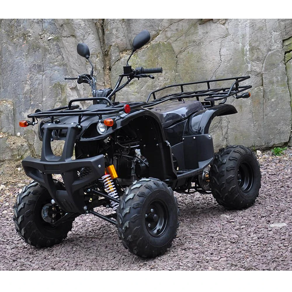 Motoworks 150cc Petrol Powered 4-Stroke Farm GY6 Quad Bike - Black 1 Motoworks 150cc Petrol Powered 4-Stroke Farm GY6 Quad Bike - Black