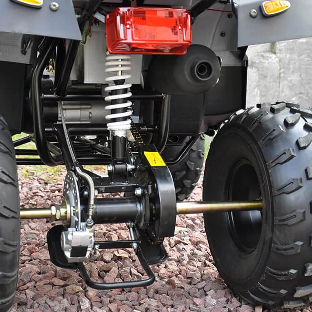 Motoworks 150cc Petrol Powered 4-Stroke Farm GY6 Quad Bike - Black 3 Motoworks 150cc Petrol Powered 4-Stroke Farm GY6 Quad Bike - Black - Image 3