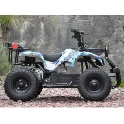 Motoworks 500w 36v Electric Farm Brushless Kids Quad Bike - Blue 13 Motoworks 500w 36v Electric Farm Brushless Kids Quad Bike - Blue -Kids Car Sales MOT 500EATV FA BLU3