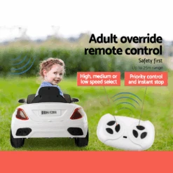 Maserati Inspired 12v Kids Ride On Car - White -Kids Car Sales Maserati Inspired 12v Kids Ride On Car White 10