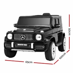 Mercedes Benz AMG G63 Licensed 12v 60W Ride-On Kids Car - Black 17 Mercedes Benz AMG G63 Licensed 12v 60W Ride-On Kids Car - Black -Kids Car Sales Mercedes Benz AMG G63 Licensed 12v 60W Ride On Kids Car Black 8
