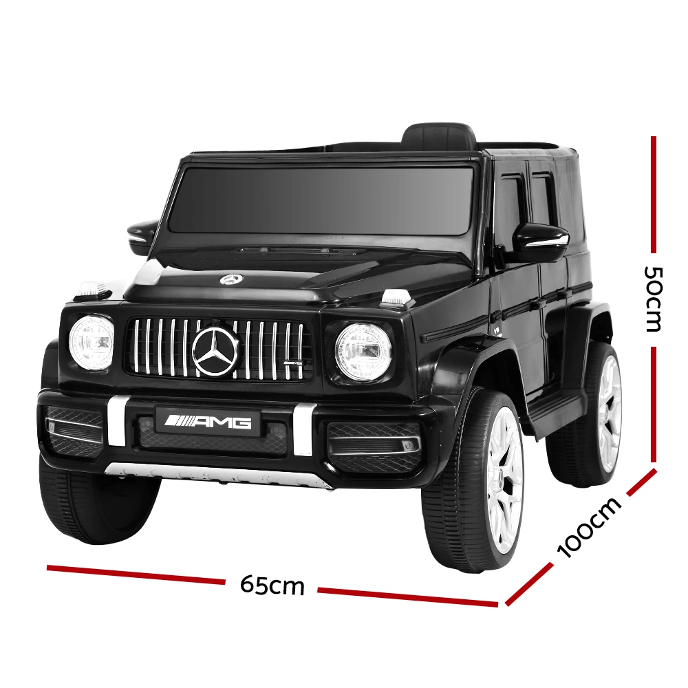 Mercedes Benz AMG G63 Licensed 12v 60W Ride-On Kids Car - Black 9 Mercedes Benz AMG G63 Licensed 12v 60W Ride-On Kids Car - Black - Image 9