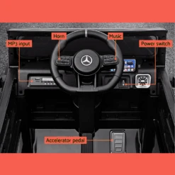 Mercedes Benz AMG G63 Licensed Black 12v Ride-On Kids Car 14 Mercedes Benz AMG G63 Licensed Black 12v Ride-On Kids Car -Kids Car Sales Mercedes Benz AMG G63 Licensed Black 12v Ride On Kids Car 2