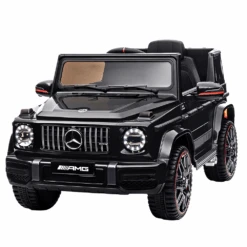 Mercedes Benz AMG G63 Licensed Black 12v Ride-On Kids Car
