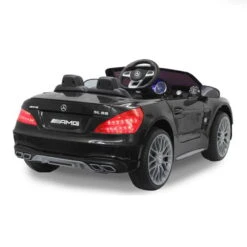 Mercedes SL65 AMG 12v Kids Electric Ride On - Black -Kids Car Sales MercedesSL65AMG12vKidsElectricRideOn BlackBackClosed