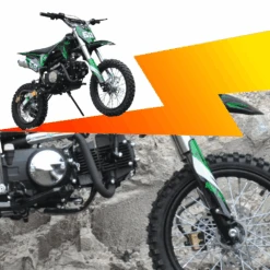 Motoworks 125cc Petrol Powered 4-Stroke 4-Speed Manual Kids Dirt Bike X - Green -Kids Car Sales Motoworks125ccPetrolPowered4 Stroke4 SpeedManualKidsDirtBikeX 3