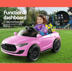Maserati Inspired 12v Kids Ride On Car - Pink 20 Maserati Inspired 12v Kids Ride On Car - Pink -Kids Car Sales Pink Maserati Inspired 12v Kids Ride On Car 5