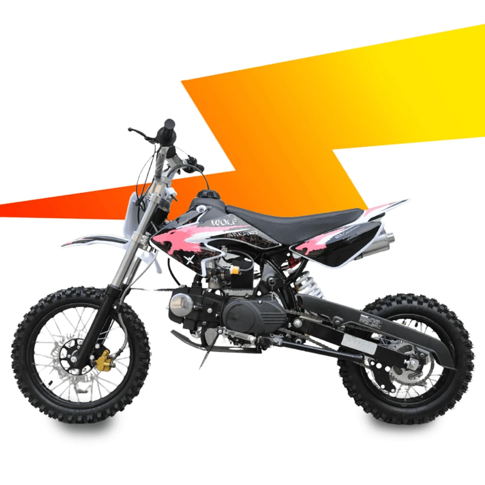 Motoworks 125cc Petrol Powered 4-Stroke Kids Dirt Bike - Pink 4 Motoworks 125cc Petrol Powered 4-Stroke Kids Dirt Bike - Pink - Image 4