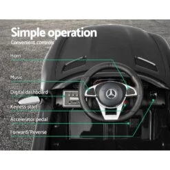 Mercedes-AMG GT R Licensed 12v Kid's Ride-On Car – Black 22 Mercedes-AMG GT R Licensed 12v Kid's Ride-On Car – Black -Kids Car Sales RCAR AMGGTR BK 08 f2973ea9 7f04 4d5b abd1 0bc02d178783