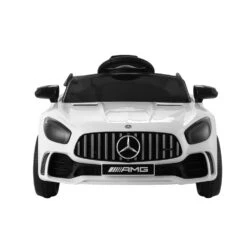 Mercedes-Benz AMG GTR Licensed 12v Electric Kids Ride-On Car - White -Kids Car Sales RCAR AMGGTR S WH 02