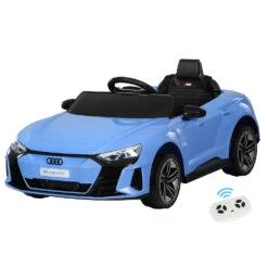 Audi RS E-tron GT 12V Licensed Electric Kids Ride On Car - Blue