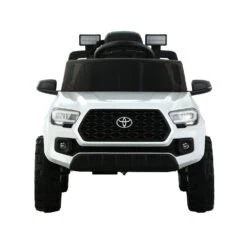 Licensed Toyota Tacoma 12v Off Road Kids Electric Ride On With Remote - White 10 Licensed Toyota Tacoma 12v Off Road Kids Electric Ride On With Remote - White -Kids Car Sales RCAR LS TOYO WH 02