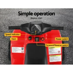 Kids Electric 6v Red 3-Wheel Ride-On Motorbike -Kids Car Sales RCAR MBIKE ATV RD 71686 04