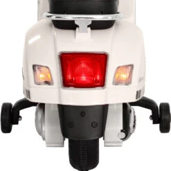 Vespa Licensed GTS Kids Electric Ride-On Motorcycle - White 11 Vespa Licensed GTS Kids Electric Ride-On Motorcycle - White -Kids Car Sales RCAR MBIKE VESPA WH 95238 03