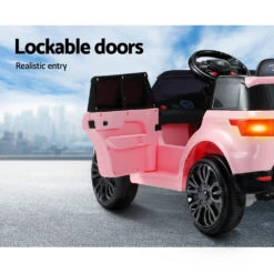 Kids Electric 12v Sports Ride-On Kids Car - Pink 21 Kids Electric 12v Sports Ride-On Kids Car - Pink -Kids Car Sales RCAR RANGEROVER PK 09
