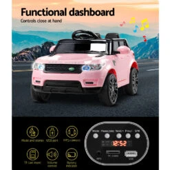 Kids Electric 12v Sports Ride-On Kids Car - Pink 22 Kids Electric 12v Sports Ride-On Kids Car - Pink -Kids Car Sales RCAR RANGEROVER PK 10