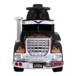 Kids Electric Toy Truck 6v Ride-On Kids Car - Black -Kids Car Sales RCAR TRUCK 25W BK 02