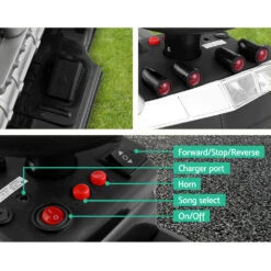 Kids Electric Toy Truck 6v Ride-On Kids Car - Black -Kids Car Sales RCAR TRUCK 25W BK 06