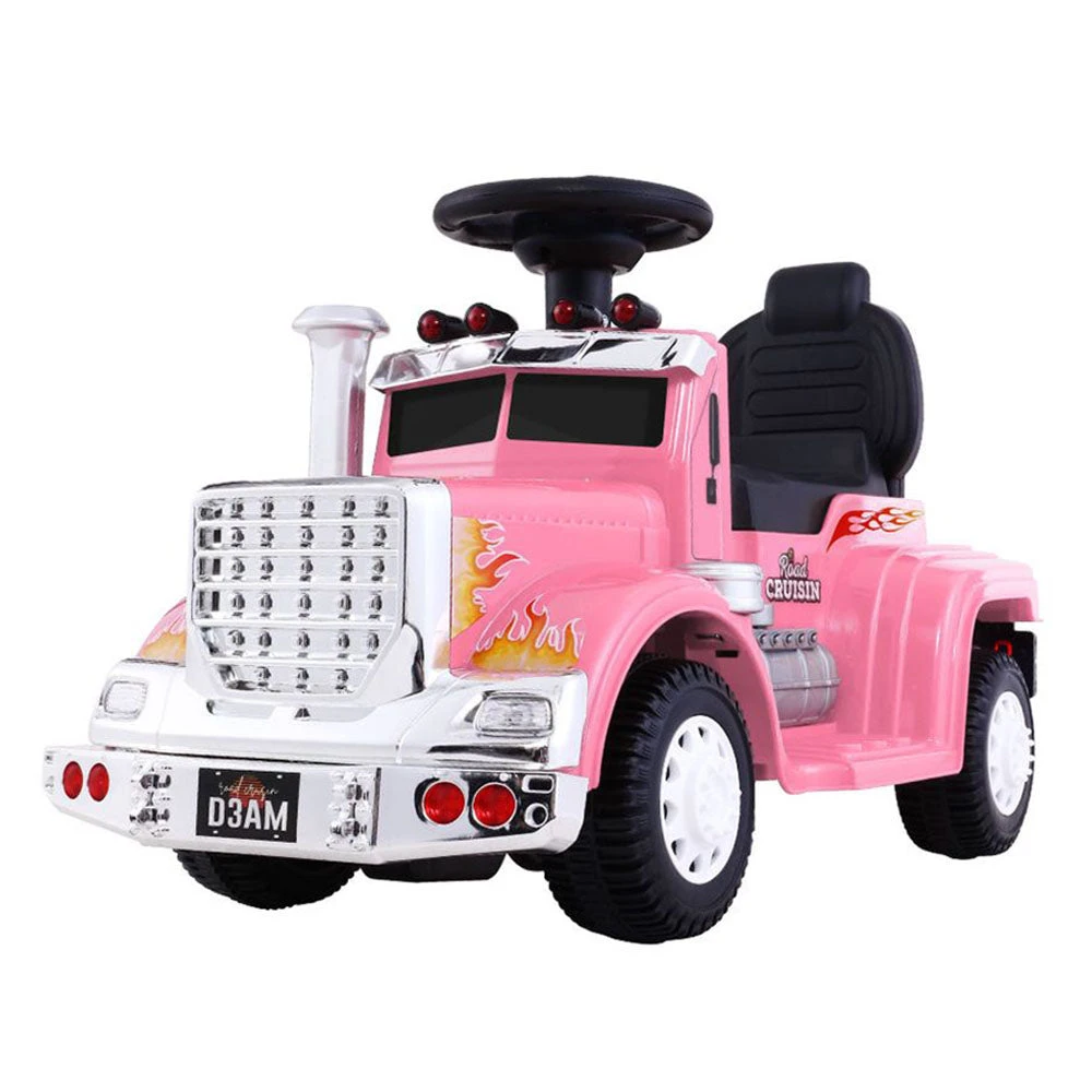 Kids Electric Toy Truck 6v Ride-On Kids Car - Pink 1 Kids Electric Toy Truck 6v Ride-On Kids Car - Pink