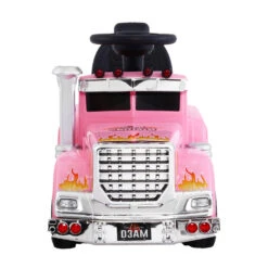Kids Electric Toy Truck 6v Ride-On Kids Car - Pink 13 Kids Electric Toy Truck 6v Ride-On Kids Car - Pink -Kids Car Sales RCAR TRUCK 25W PK 02