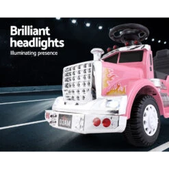 Kids Electric Toy Truck 6v Ride-On Kids Car - Pink 15 Kids Electric Toy Truck 6v Ride-On Kids Car - Pink -Kids Car Sales RCAR TRUCK 25W PK 04