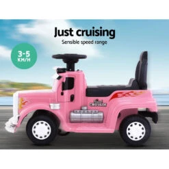 Kids Electric Toy Truck 6v Ride-On Kids Car - Pink 20 Kids Electric Toy Truck 6v Ride-On Kids Car - Pink -Kids Car Sales RCAR TRUCK 25W PK 09