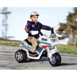 Peg Perego Raider Police 6v Kids Ride-On Motorbike 11 Peg Perego Raider Police 6v Kids Ride-On Motorbike -Kids Car Sales RaiderPolice chid