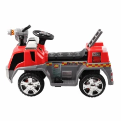 Red Fire Truck Rescue 6v Ride-on Kids Car -Kids Car Sales Red Fire Truck Rescue 6v Ride on Kids Car 12