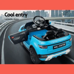 Rigo Kids Electric 12v Ride-On Kids Car With Remote - Blue -Kids Car Sales Rigo Kids Electric 12v Ride On Kids Car with Remote Blue 2