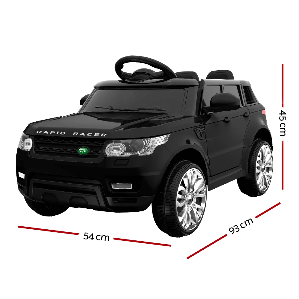 Rigo Kids Electric 12v Sports Ride-On Kids Car - Black 11 Rigo Kids Electric 12v Sports Ride-On Kids Car - Black - Image 11