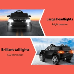 Rigo Kids Electric 12v Sports Ride-On Kids Car - Black 16 Rigo Kids Electric 12v Sports Ride-On Kids Car - Black -Kids Car Sales Rigo Kids Electric 12v Sports Ride On Kids Car Black 7