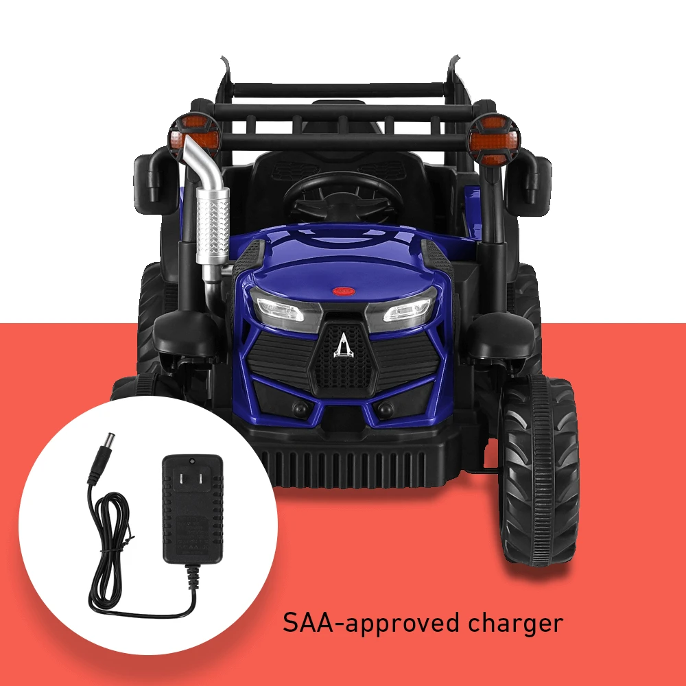 Rigo Kids 12v Off Road Jeep Kids Electric Ride On Car With Remote - Blue 6 Rigo Kids 12v Off Road Jeep Kids Electric Ride On Car With Remote - Blue - Image 6