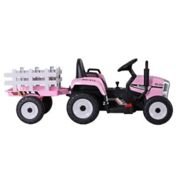 Rigo Kids 12v Electric Ride On Tractor - Pink -Kids Car Sales Rigo Kids Electric Ride On Car Tractor Toy Cars 12V Pink 76ad0a6e 50f6 450a 84d4 5fcc05aeaf95