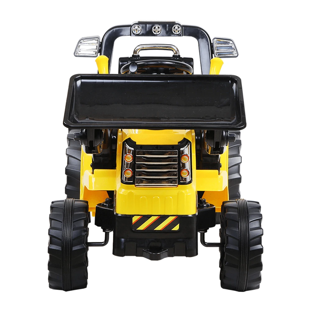 Rigo Kids Ride On Bulldozer Digger Electric Car - Yellow 12 Rigo Kids Ride On Bulldozer Digger Electric Car - Yellow - Image 12