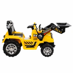Rigo Kids Ride On Bulldozer Digger Electric Car - Yellow 23 Rigo Kids Ride On Bulldozer Digger Electric Car - Yellow -Kids Car Sales Rigo Kids Ride On Bulldozer Digger Electric Car Yellow 11