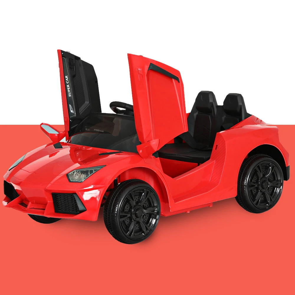 Rigo 12v Electric Kids Ride On Sports Car With Remote - Red 5 Rigo 12v Electric Kids Ride On Sports Car With Remote - Red - Image 5