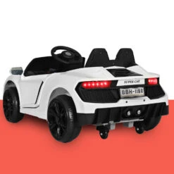 Rigo 12v Electric Kids Ride On Sports Car With Remote - White 10 Rigo 12v Electric Kids Ride On Sports Car With Remote - White -Kids Car Sales Rigo Kids Ride On Car Outdoor Electric Toys Battery Remote Control MP3 12V White 20017295 5927 453c a785 ba3734736a83