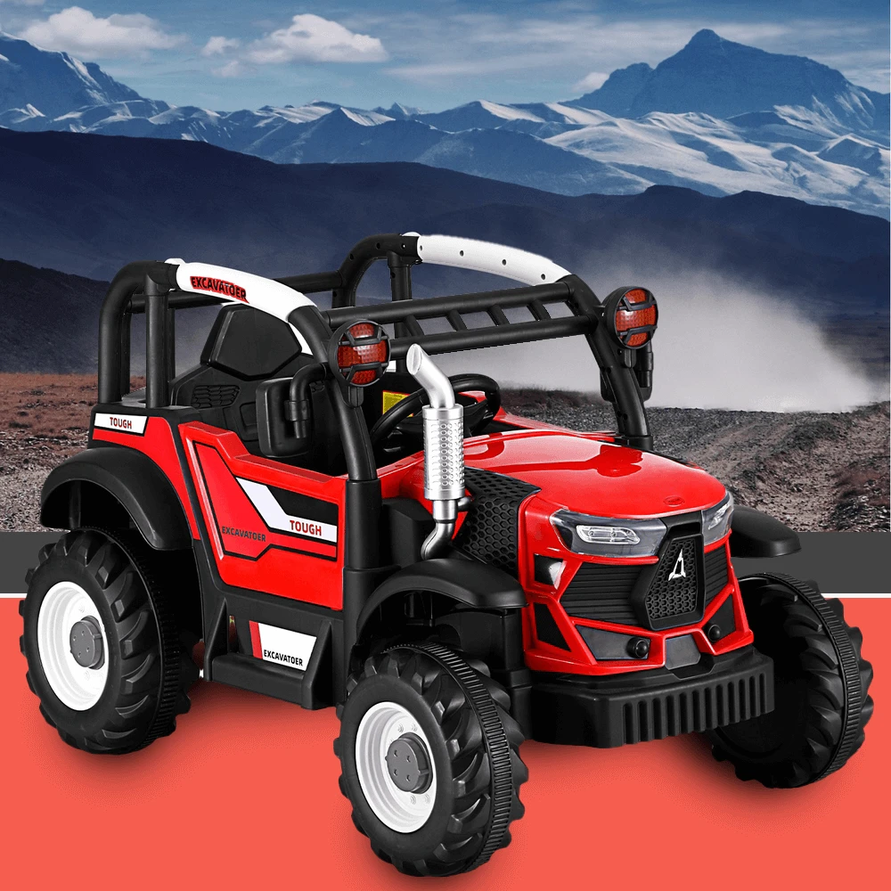 Rigo Kids 12V Off Road Jeep Kids Electric Ride On Car With Remote - Red 2 Rigo Kids 12V Off Road Jeep Kids Electric Ride On Car With Remote - Red - Image 2