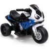 Rovo Kids Licensed BMW S1000RR Electric Ride On Motorbike - Blue