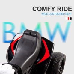 Rovo Kids Licensed BMW S1000RR Electric Ride On Motorbike - Red -Kids Car Sales Rovo Kids Licensed BMW S1000RR Ride On Motorbike with Battery and Charger Red 03