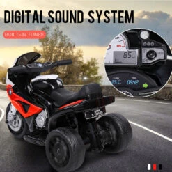 Rovo Kids Licensed BMW S1000RR Electric Ride On Motorbike - Red -Kids Car Sales Rovo Kids Licensed BMW S1000RR Ride On Motorbike with Battery and Charger Red 08