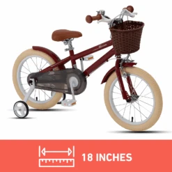 RoyalBaby 18-inch Vintage Style Kids Bike - Macaron Red 11 RoyalBaby 18-inch Vintage Style Kids Bike - Macaron Red -Kids Car Sales Royal Baby 18 inch Vintage Style Kids Bike Macaron Red 7 826fb74b 704b 4e83 9016 997c0ef3a765