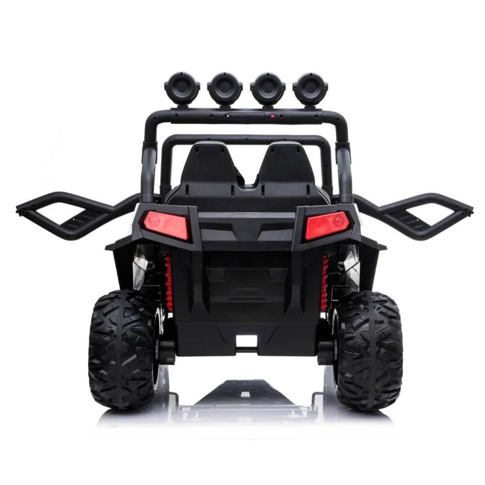 Big 2-Seat Trail-Cat 24v Kids Ride-On Buggy W/ Remote - Pink 2 Big 2-Seat Trail-Cat 24v Kids Ride-On Buggy W/ Remote - Pink - Image 2