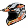 TDRMOTO Kids Full-Face Motorbike/ATV Helmet - Orange