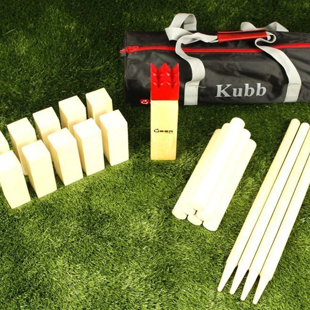 Uber Premium Wooden Kubb Game 2 Uber Premium Wooden Kubb Game - Image 2