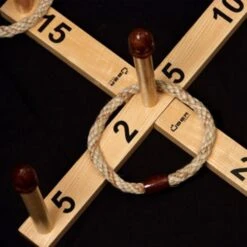 Uber Premium Wooden Quoits Set 7 Uber Premium Wooden Quoits Set -Kids Car Sales Uber Premium Wooden Quoits Set Black