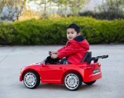 New Aim 12v Mercedes Benz-Inspired Kids Electric Ride On Car With Remote - Red -Kids Car Sales V196 BMT919W 197519 01